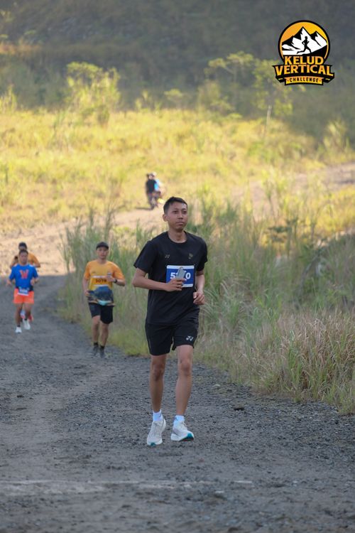 Race photo from Kelud Vertical Challenge 2024