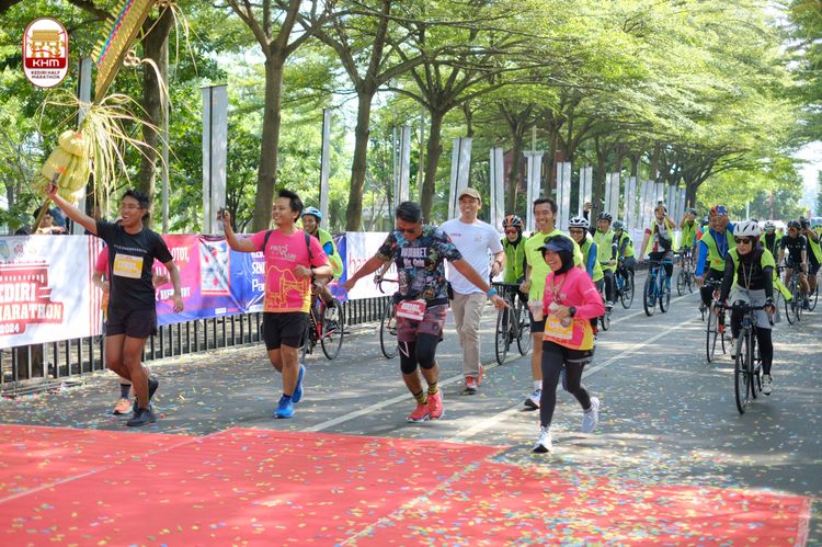 Race photo from Kediri Half Marathon 2024
