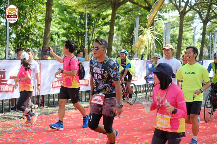 Race photo from Kediri Half Marathon 2024