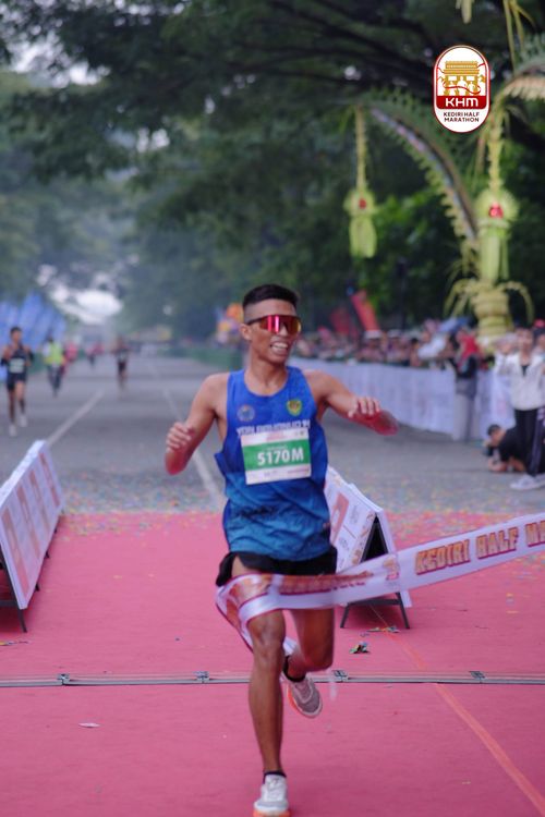 Race photo from Kediri Half Marathon 2025