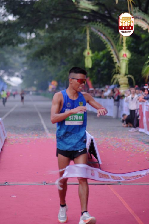 Race photo from Kediri Half Marathon 2025