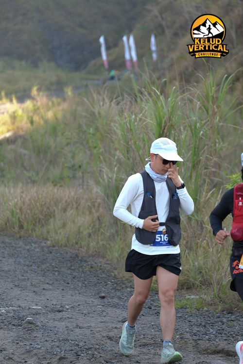 Race photo from Kelud Vertical Challenge 2024