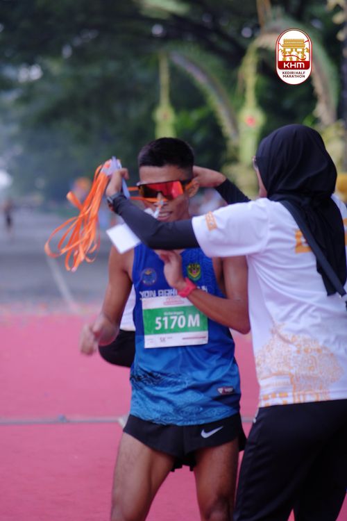 Race photo from Kediri Half Marathon 2025