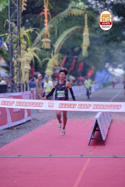 Race photo from Kediri Half Marathon 2025