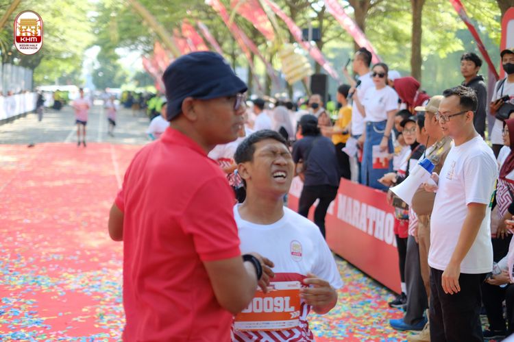 Race photo from Kediri Half Marathon 2024