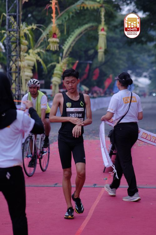 Race photo from Kediri Half Marathon 2025