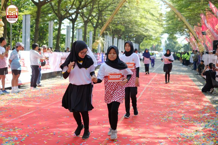 Race photo from Kediri Half Marathon 2024