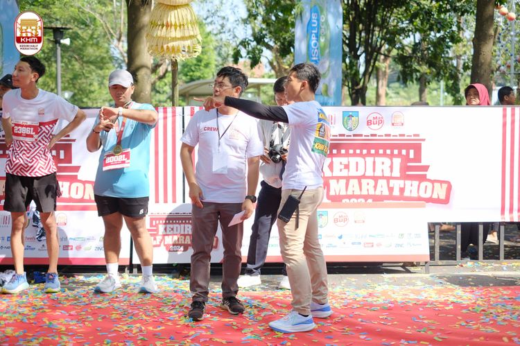 Race photo from Kediri Half Marathon 2024