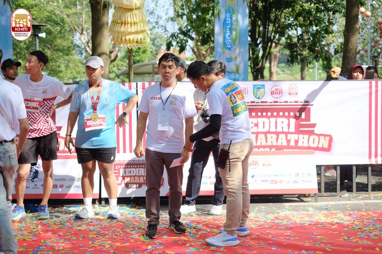 Race photo from Kediri Half Marathon 2024