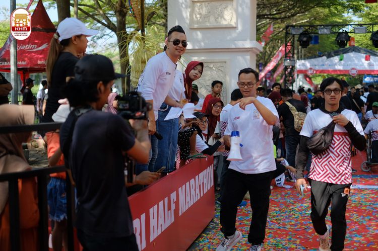Race photo from Kediri Half Marathon 2024