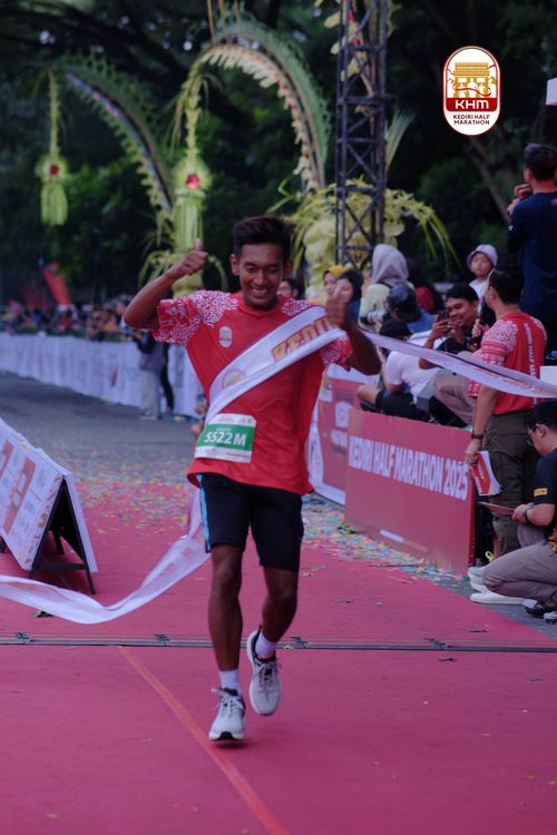 Race photo from Kediri Half Marathon 2025