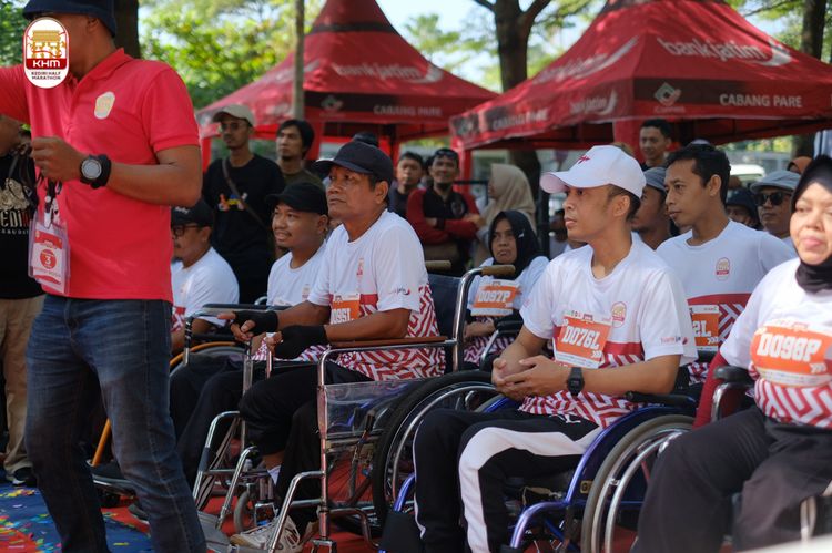 Race photo from Kediri Half Marathon 2024