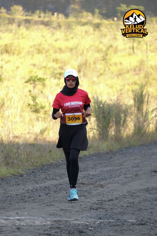 Race photo from Kelud Vertical Challenge 2024