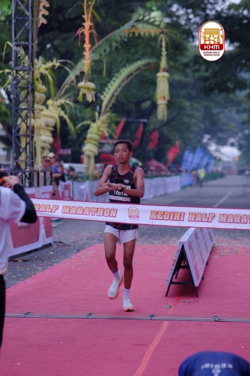 Race photo from Kediri Half Marathon 2025