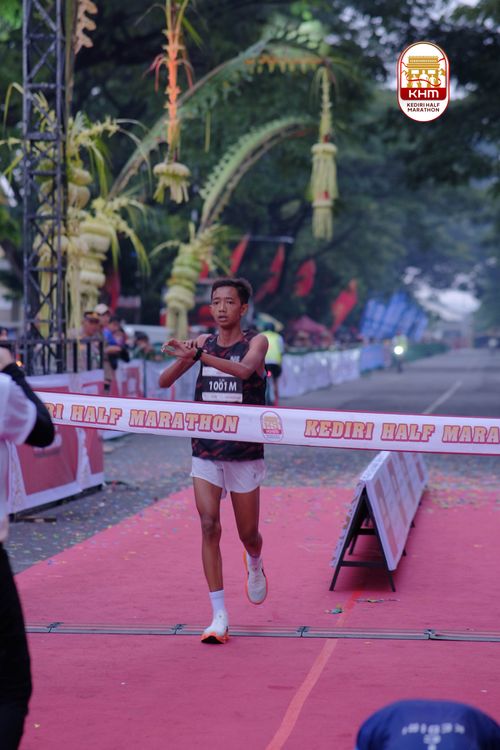 Race photo from Kediri Half Marathon 2025