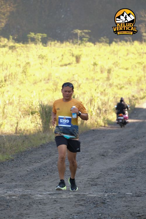Race photo from Kelud Vertical Challenge 2024