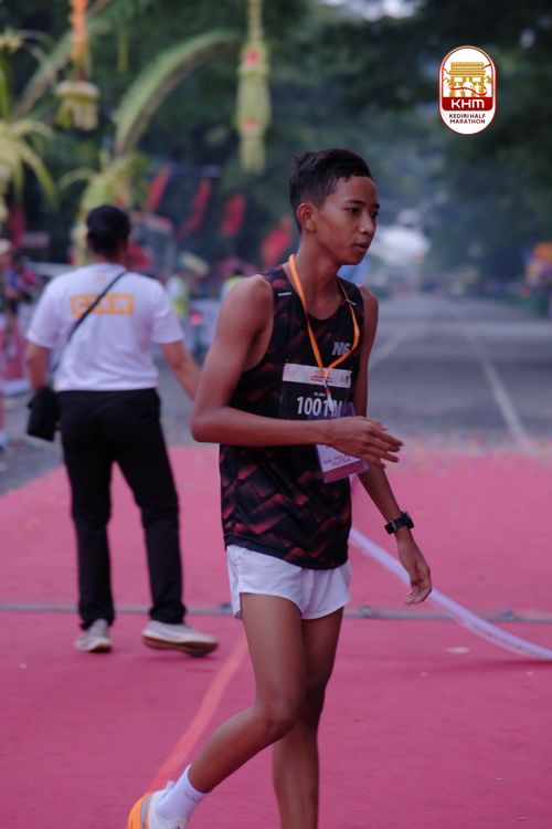 Race photo from Kediri Half Marathon 2025