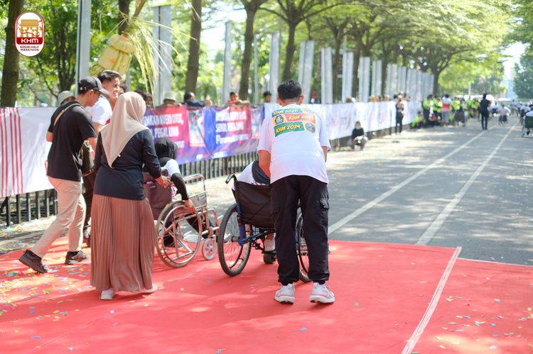 Race photo from Kediri Half Marathon 2024