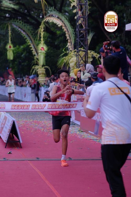 Race photo from Kediri Half Marathon 2025