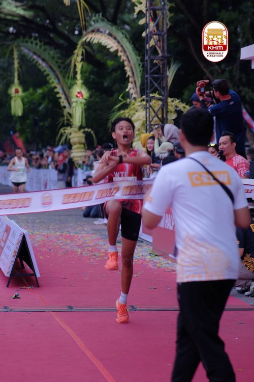 Race photo from Kediri Half Marathon 2025