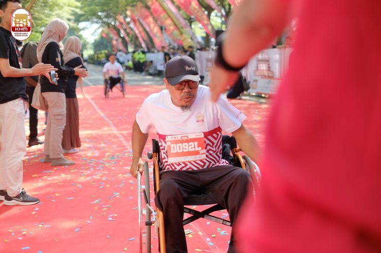 Race photo from Kediri Half Marathon 2024