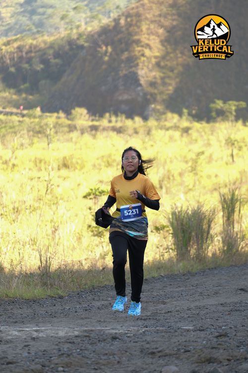 Race photo from Kelud Vertical Challenge 2024