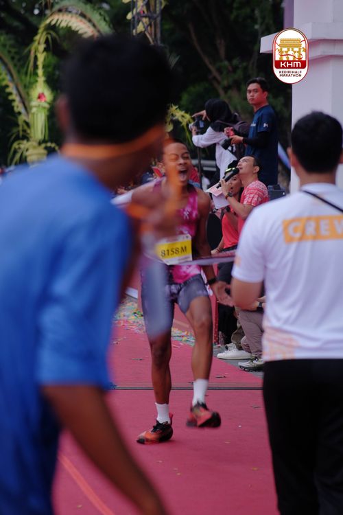 Race photo from Kediri Half Marathon 2025