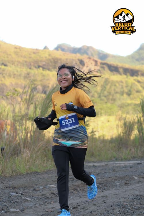Race photo from Kelud Vertical Challenge 2024