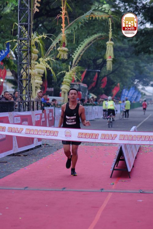 Race photo from Kediri Half Marathon 2025