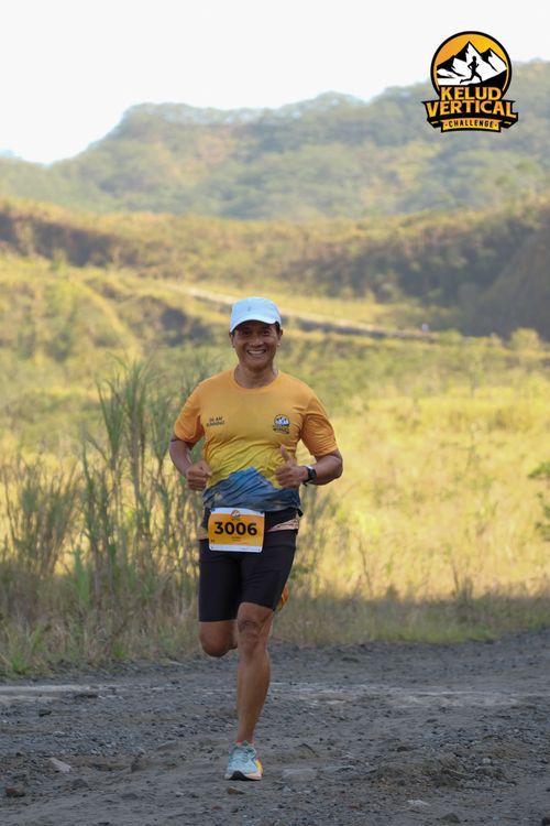 Race photo from Kelud Vertical Challenge 2024