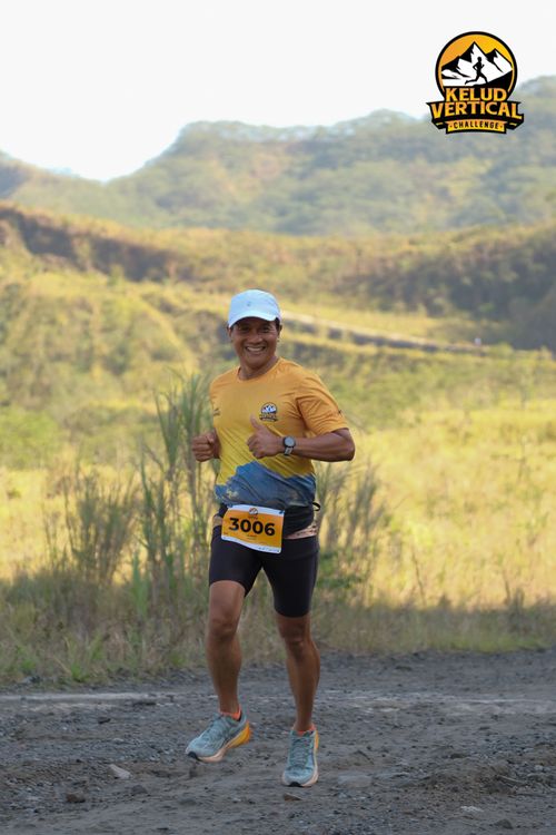 Race photo from Kelud Vertical Challenge 2024