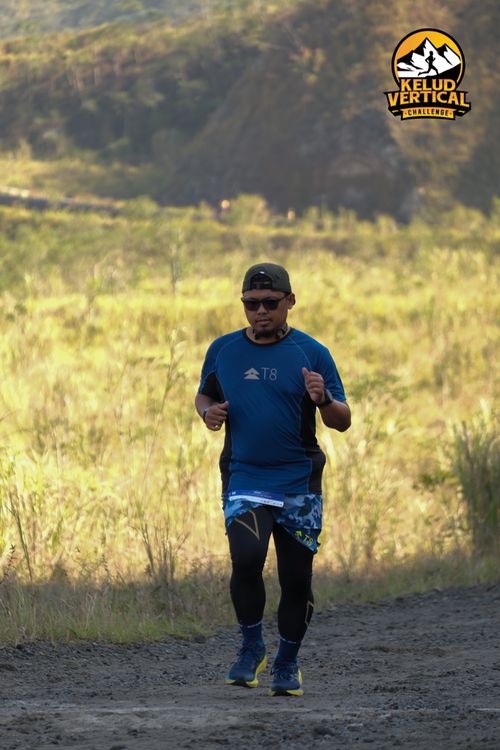 Race photo from Kelud Vertical Challenge 2024