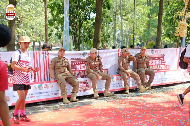 Race photo from Kediri Half Marathon 2024