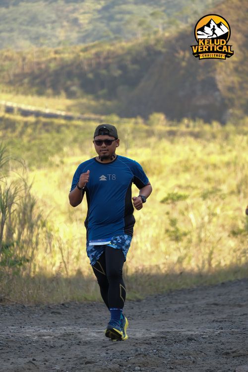 Race photo from Kelud Vertical Challenge 2024