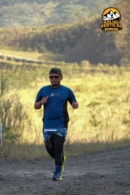 Race photo from Kelud Vertical Challenge 2024