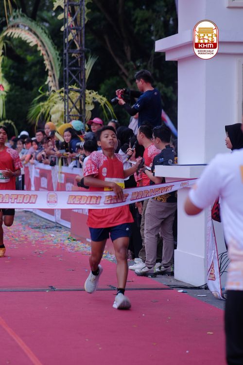 Race photo from Kediri Half Marathon 2025