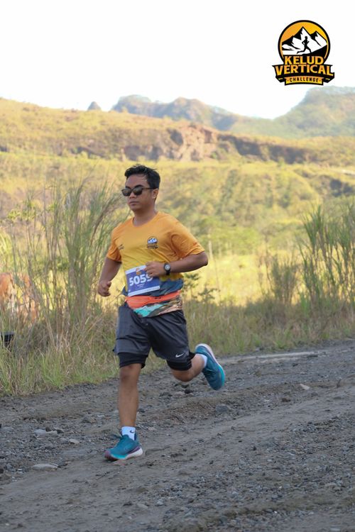 Race photo from Kelud Vertical Challenge 2024