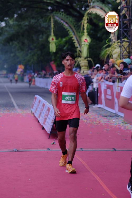 Race photo from Kediri Half Marathon 2025