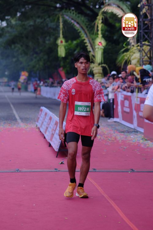Race photo from Kediri Half Marathon 2025