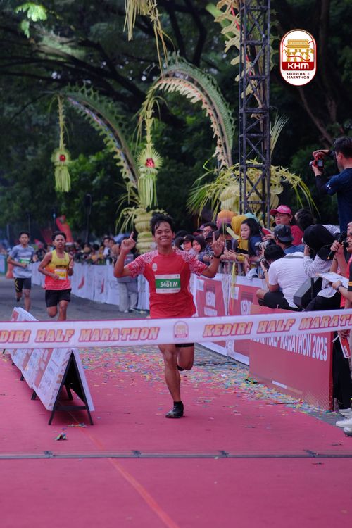 Race photo from Kediri Half Marathon 2025