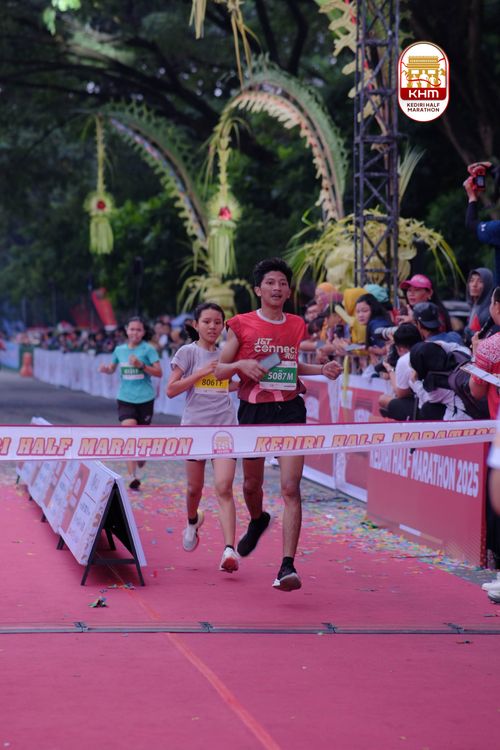Race photo from Kediri Half Marathon 2025
