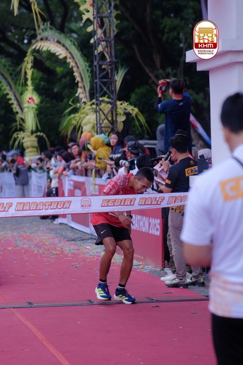 Race photo from Kediri Half Marathon 2025