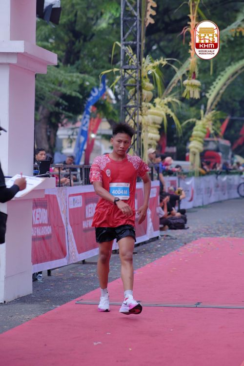 Race photo from Kediri Half Marathon 2025