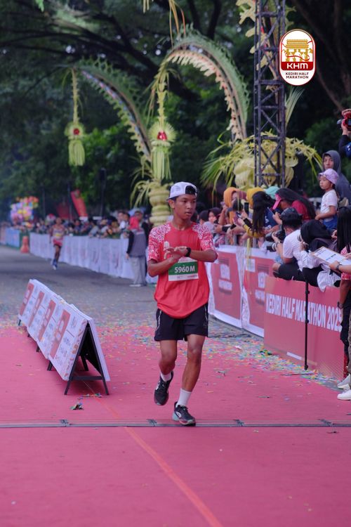 Race photo from Kediri Half Marathon 2025