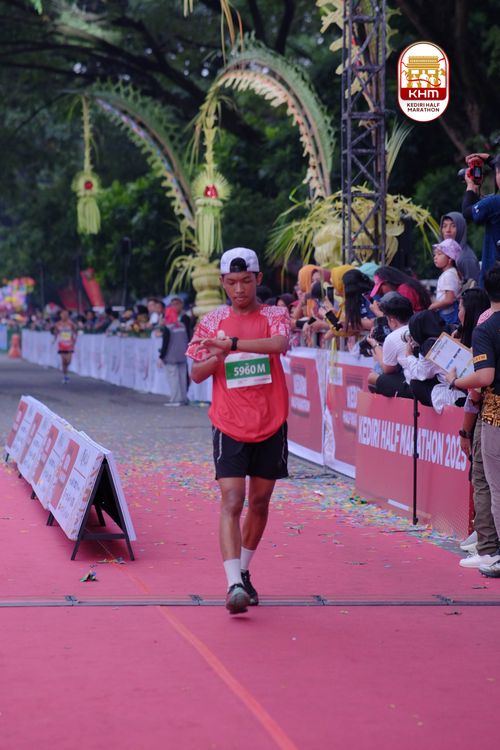 Race photo from Kediri Half Marathon 2025