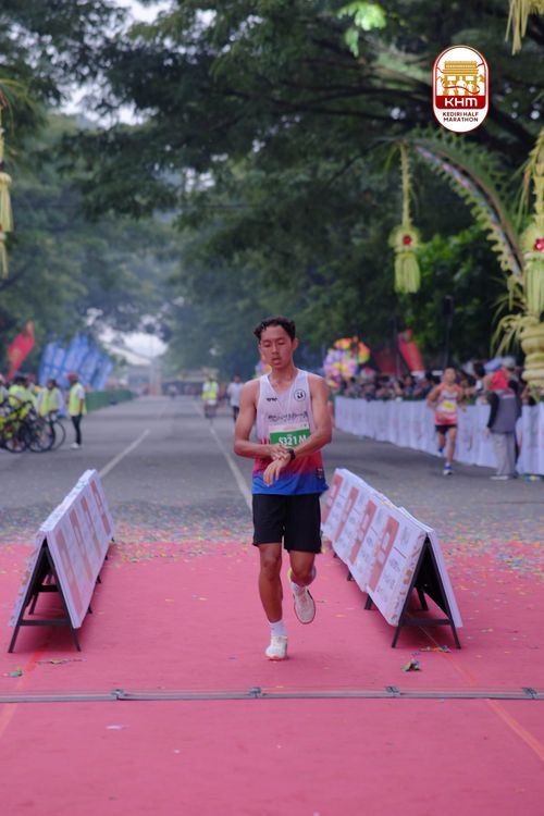 Race photo from Kediri Half Marathon 2025