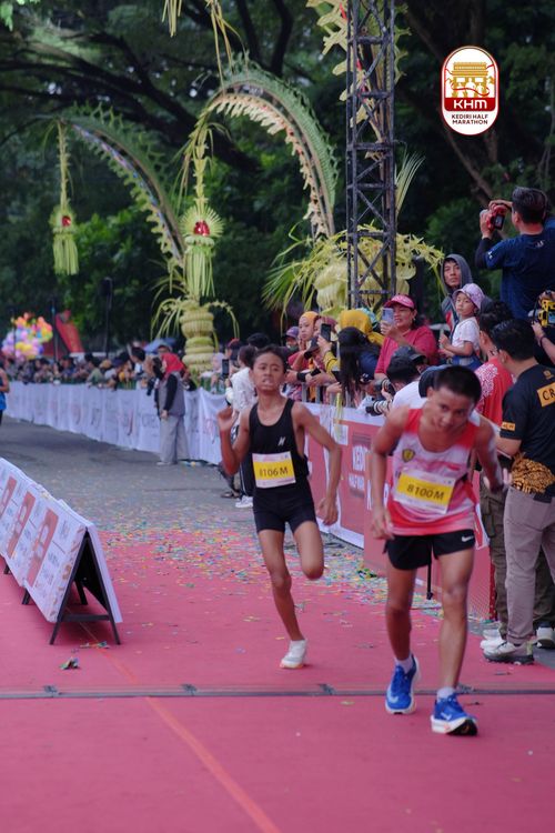 Race photo from Kediri Half Marathon 2025