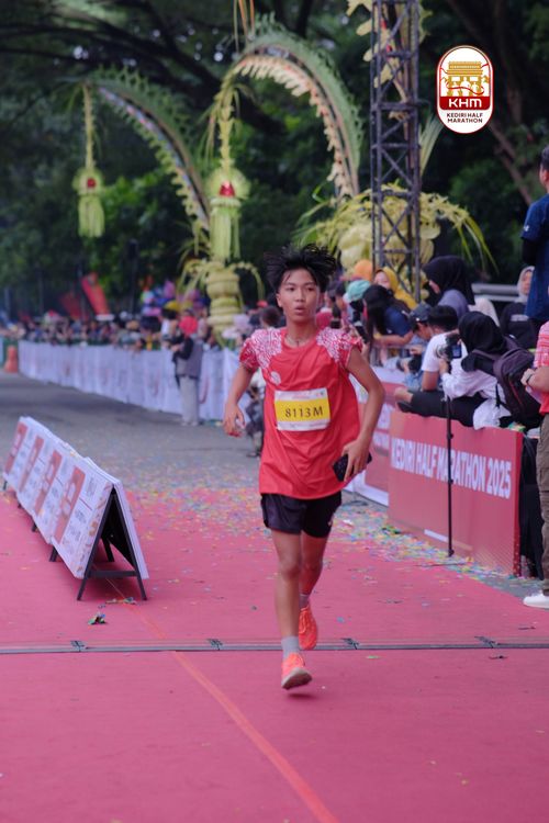 Race photo from Kediri Half Marathon 2025