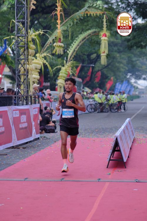 Race photo from Kediri Half Marathon 2025