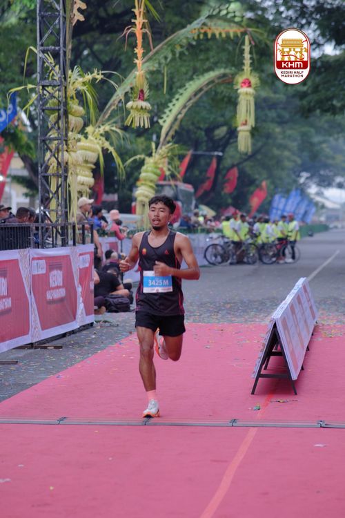 Race photo from Kediri Half Marathon 2025